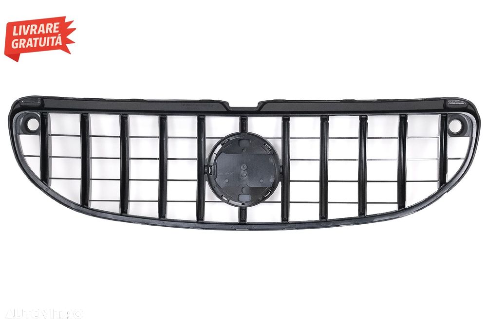 Grila Centrala Smart ForTwo C453 A453 Coupe Cabrio (2014-2019) GTR Design- livrare gratuita - 5