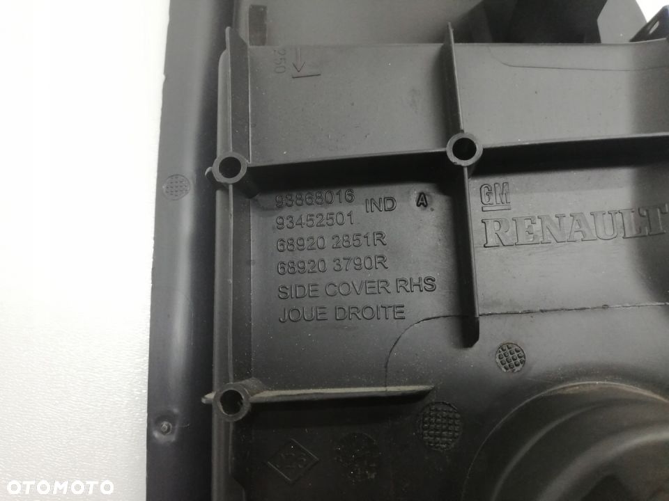 OSŁONA KONSOLI TRAFIC III VIVARO B 14- - 3