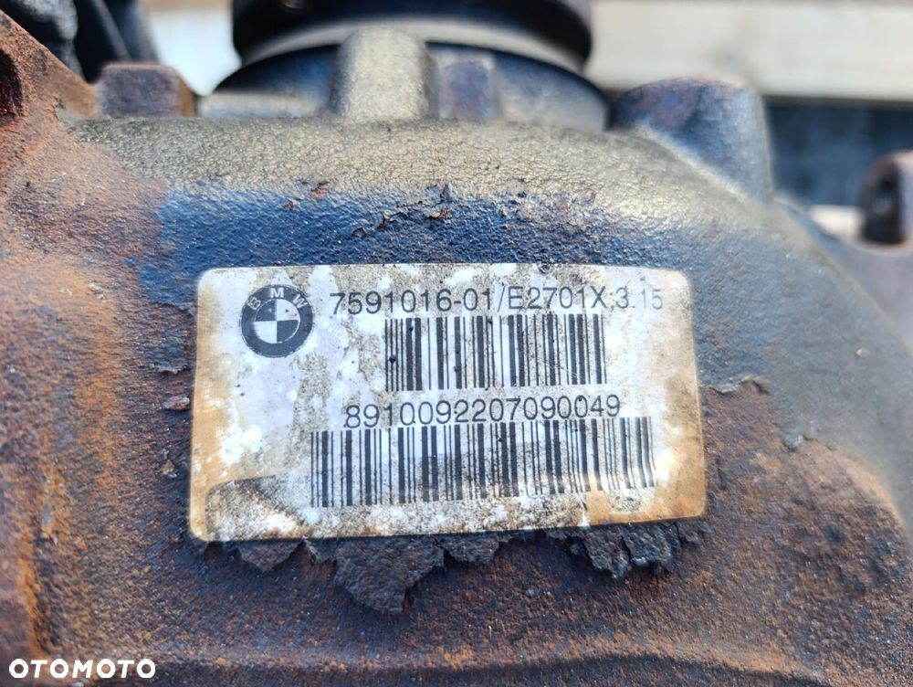 BMW E90 E91 TYLNY DYFER N47 7591016 3.15 - 2