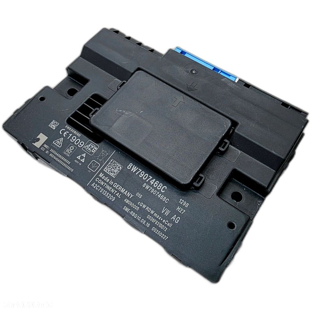 MODUŁ STEROWNIK GATEWAY AUDI A4 B9 A5 Q5 FY Q7 4M 8W7907468C - 1