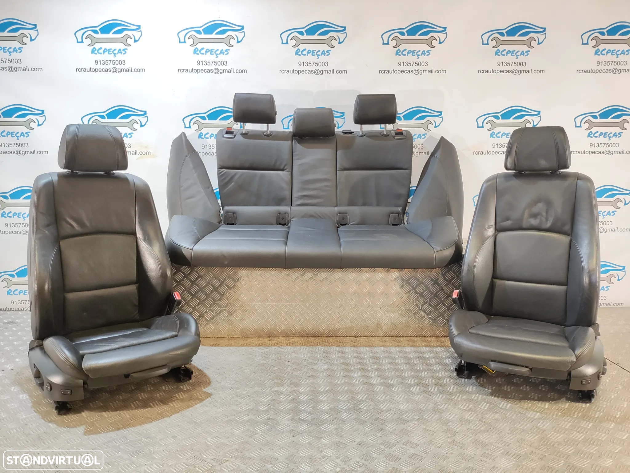 BANCOS PELE ELECTRICOS AIRBAG BMW SERIE 1 E87 PACK M - 2