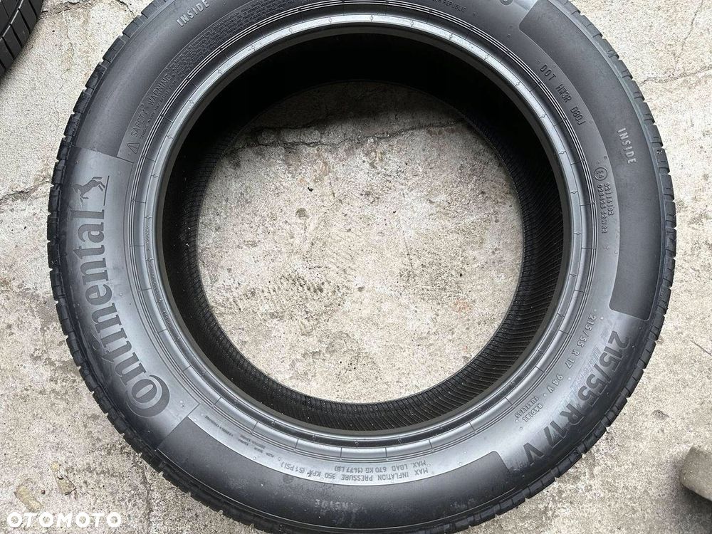 215/55R17 Continental EcoContact 6 opon lato 6,6mm - 10