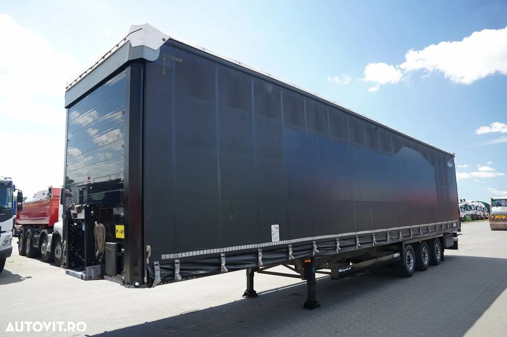 Schmitz Cargobull CORTINĂ / MEGA / PLATFORMĂ JOSĂ / ACOPERIȘ RIDICAT / AXĂ RIDICATĂ - 2