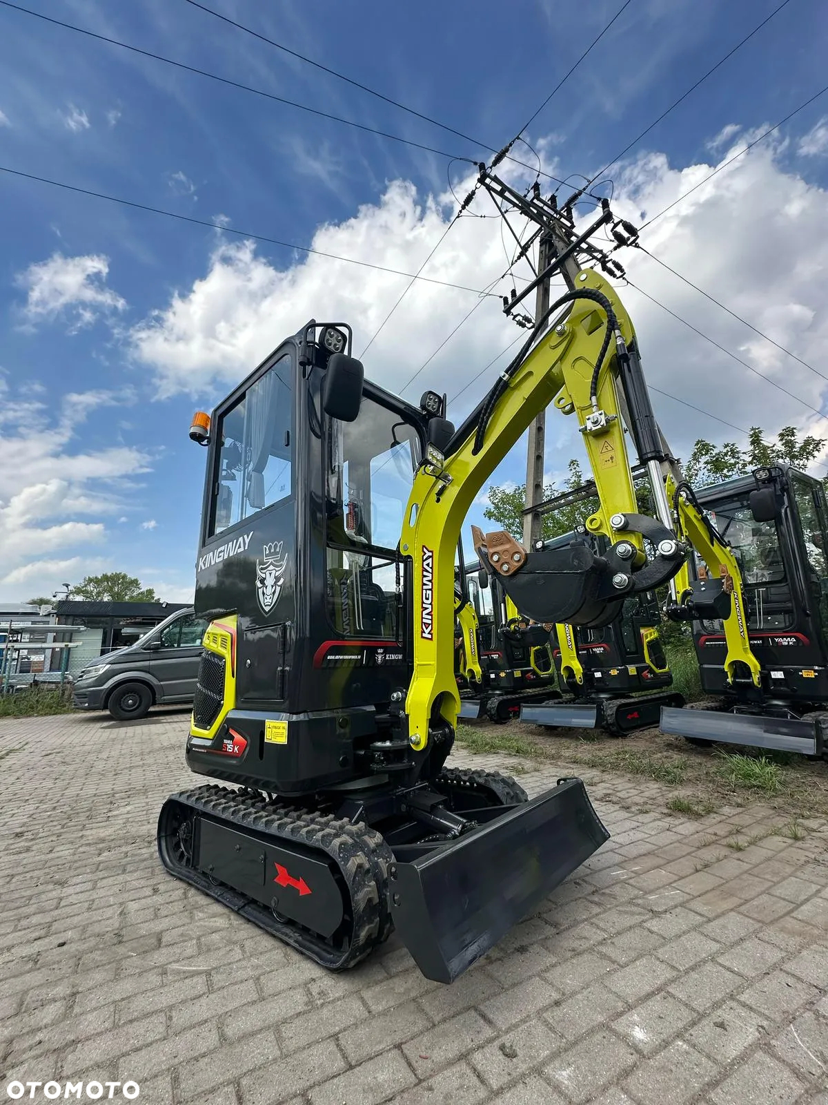 Kingway YAMA S15K Kabina Chłodnica oleju Ramię SKRĘTNE - 11
