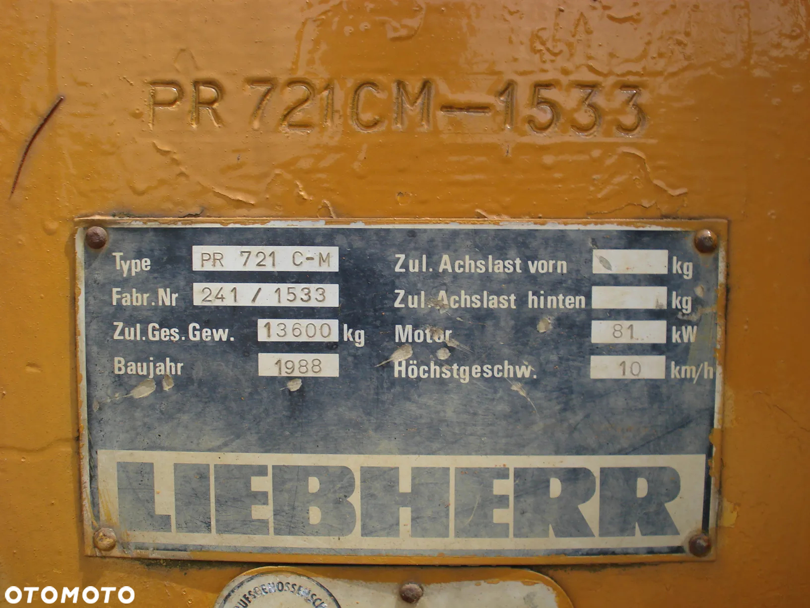 Liebherr PR721 DT det spych spychacz - 13
