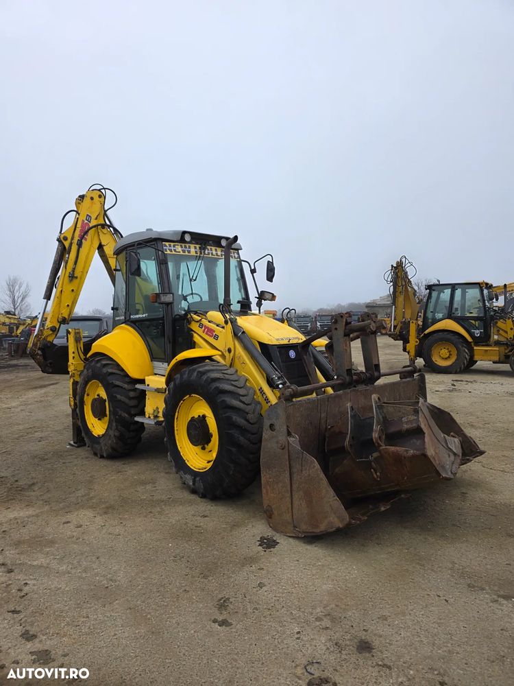New Holland B115B 4x4x4 buldoexcavator full joystick