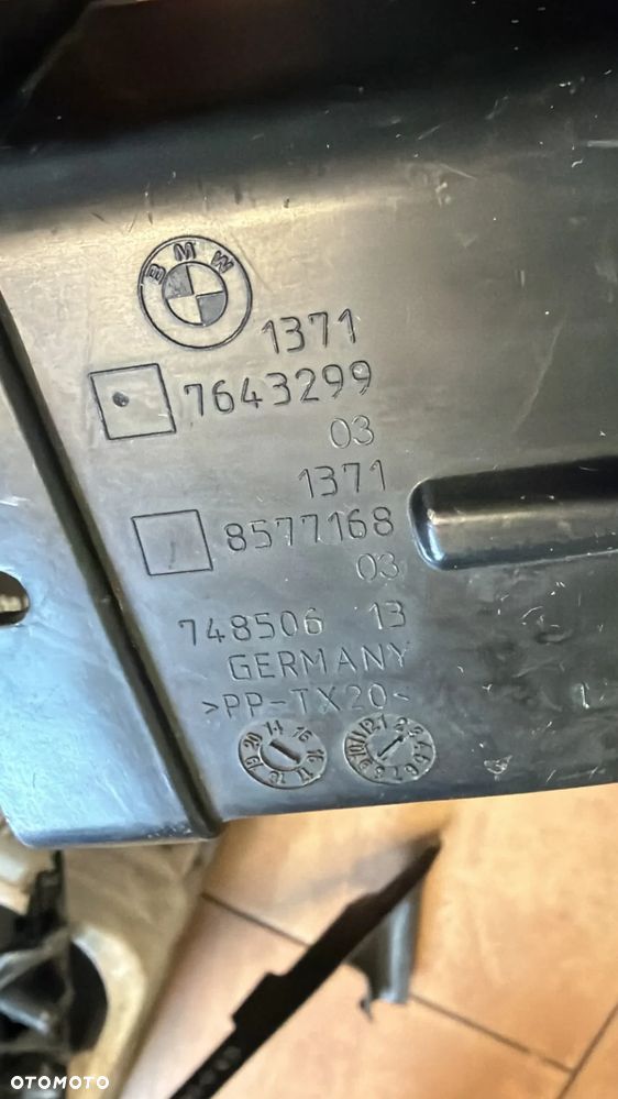 WLOT DOLOT KANAŁ PRZEWÓD POWIETRZA BMW G30 G31 G11 G12 7643299 - 3