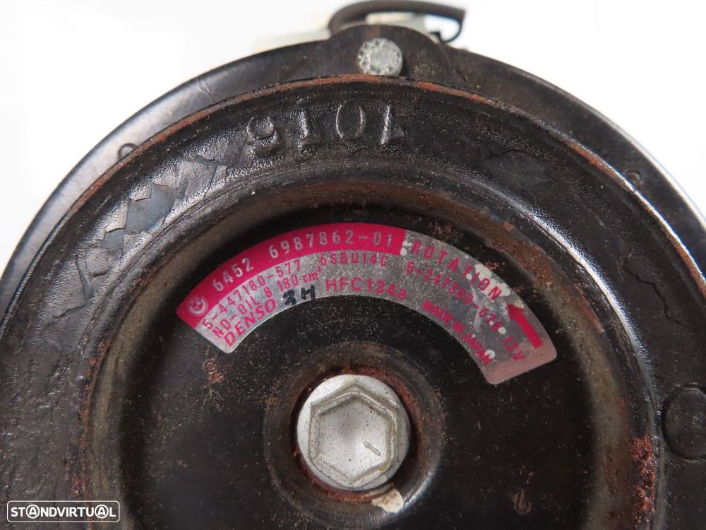Compressor de AC / Ar Condicionado Usado / Original BMW 1 (E81)/BMW 3 (E90)/BMW... - 6