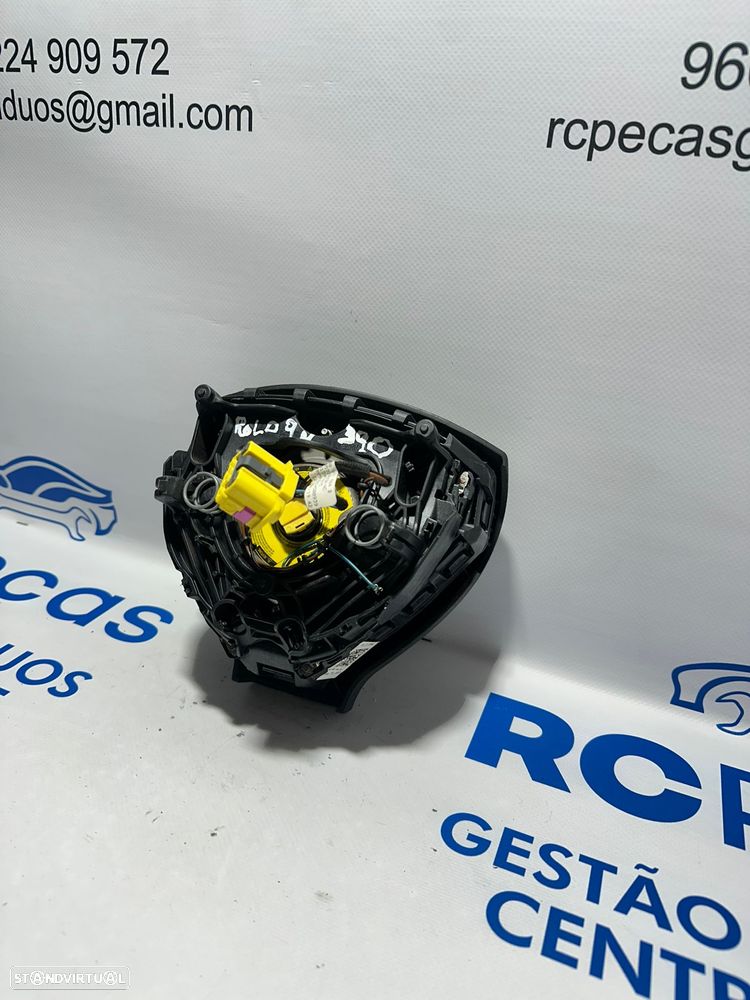 .Airbag Volante Condutor Guiador Original VW Volkswagen Polo 9N MK4 6Q0880201AA 2001 - 2009 - 6