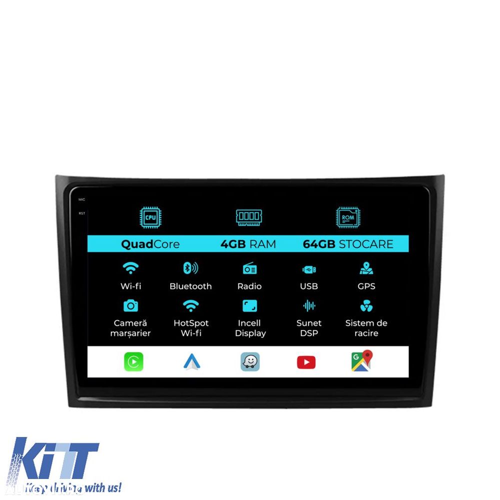 Navigatie Dedicata Volvo Xc90 (2002-2014),QuadCore, 10Inch, 4Gb Ram, 6 - 1