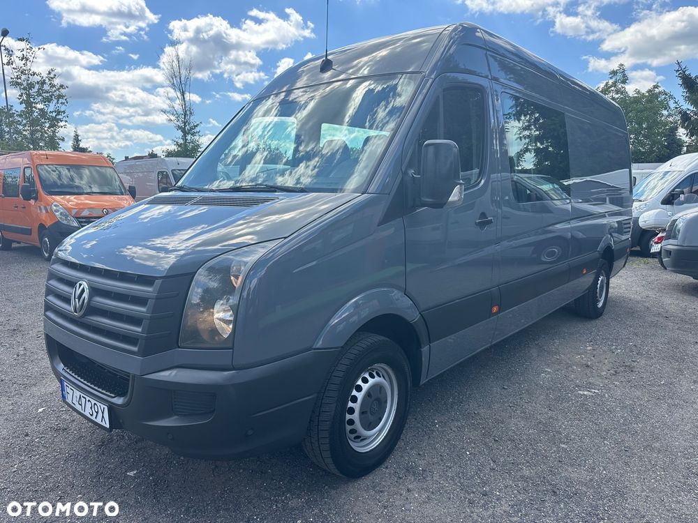 Volkswagen Crafter 2.0tdi 2015r Maxi Brygadowka stan extra - 3