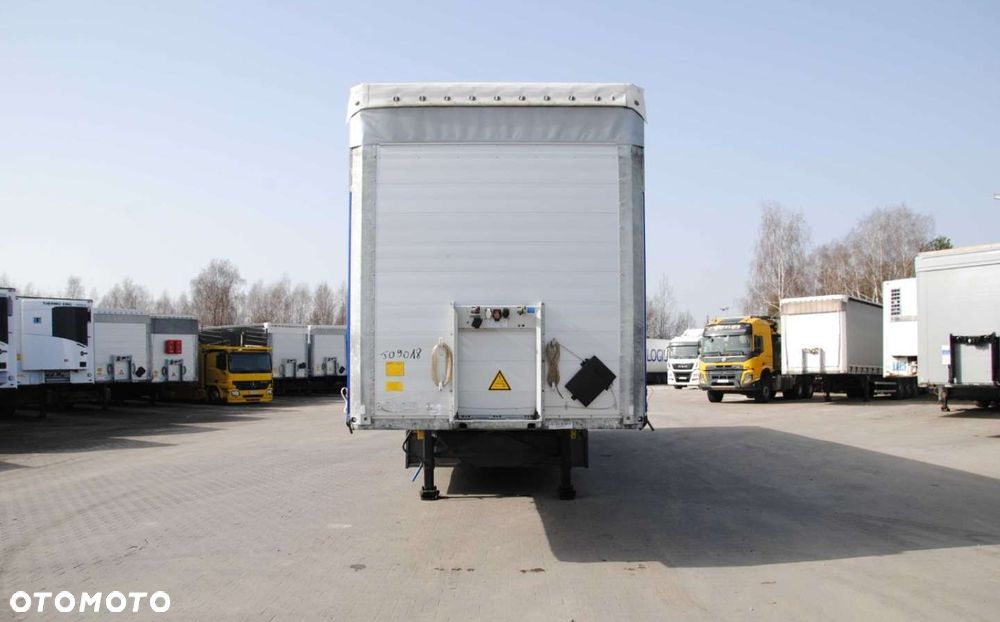 Schmitz Cargobull SCS kurtyna, podnoszona oś - 8