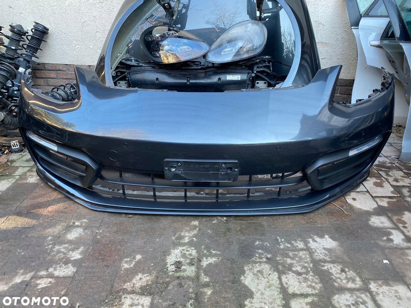 ZDERZAK MASKA LAMPA PAS KOMPLETNY PRZÓD PORSCHE PANAMERA 971 4S 2022 ROK - 1