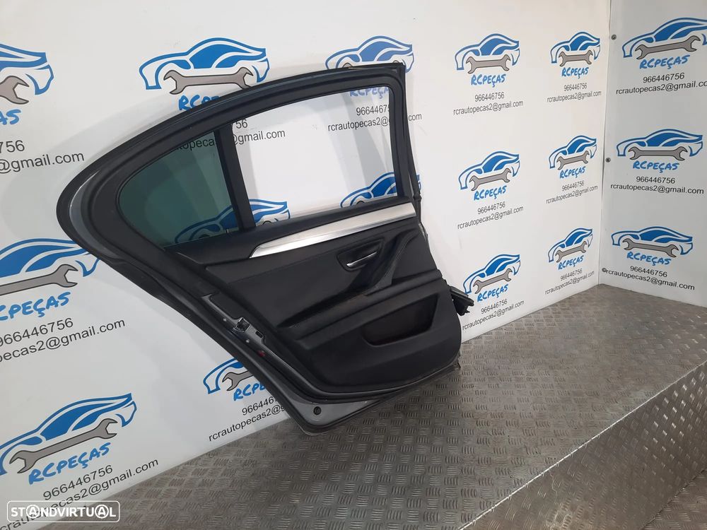 PORTA PORTAS TRASEIRA TRÁS ESQUERDA BMW SERIE 5 F10 SEDAN CARRO FECHO ELEVADOR MOTOR PUXADOR VIDRO ESCURECIDO - 6
