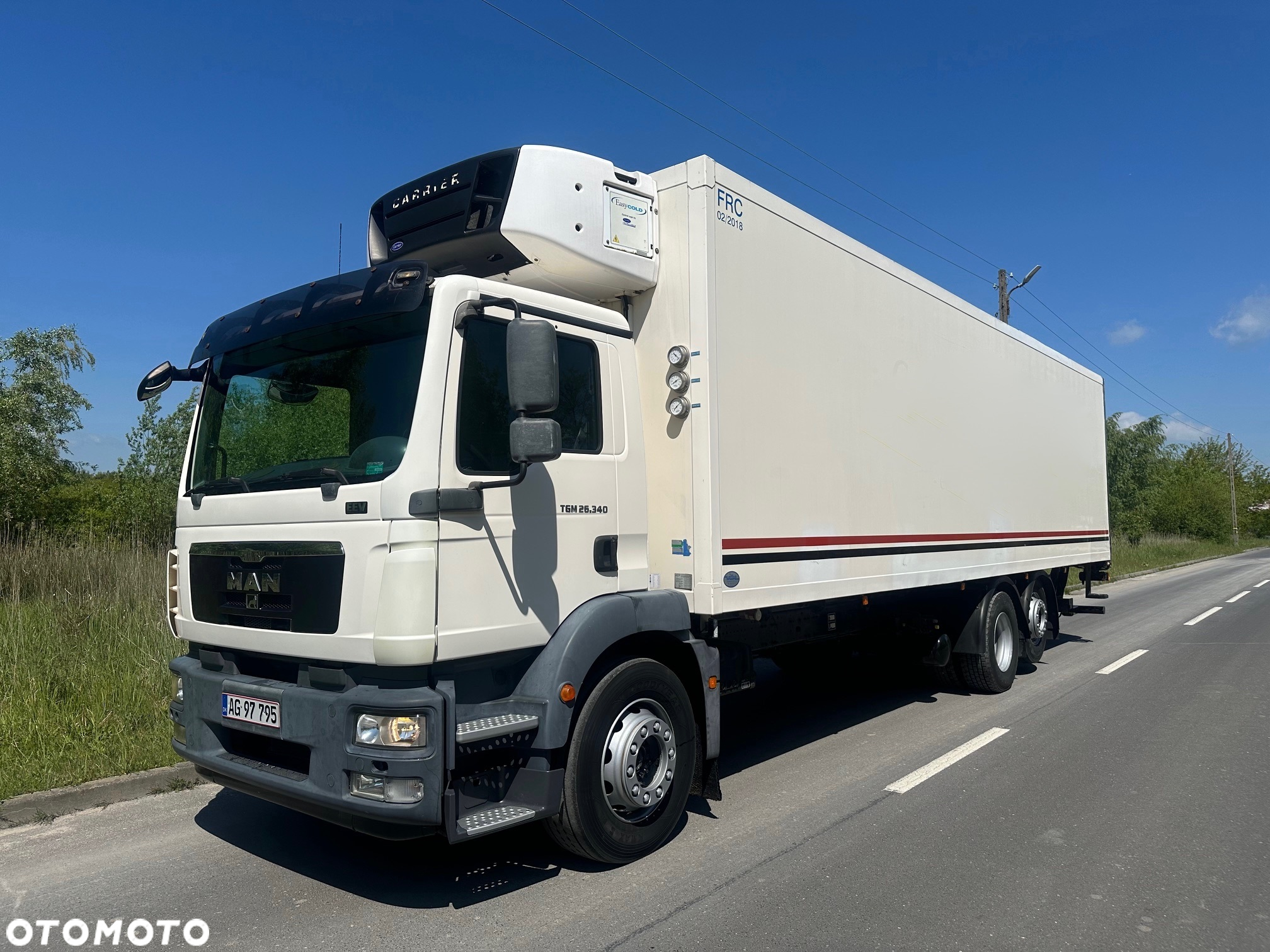 MAN TGM 26.340 EEV  CHLODNIA CARRIER 950  322 TKM.! - 3
