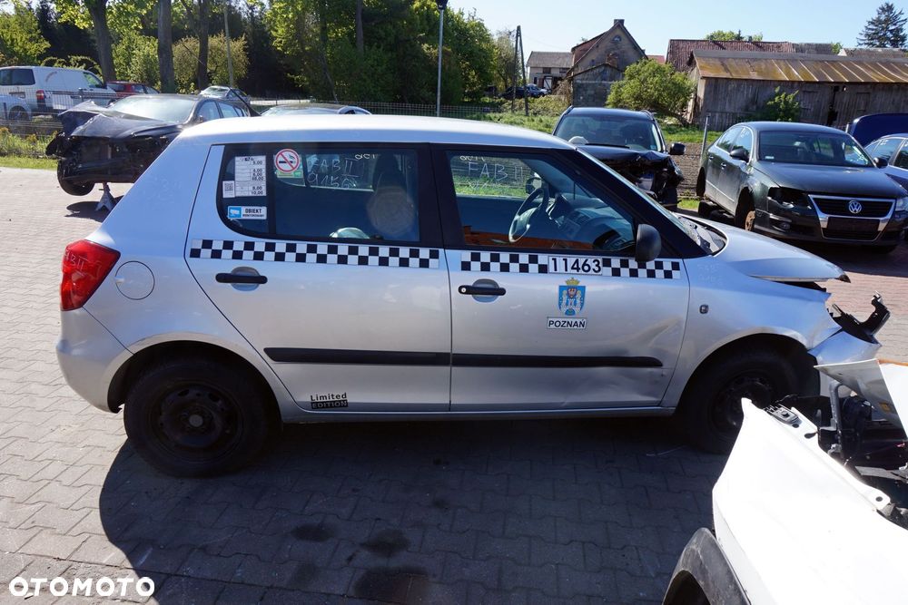 SKODA FABIA II 545 5D HB 2008 9156 1.2 6V BBM 60KM JHN SREBRNY na części - 6