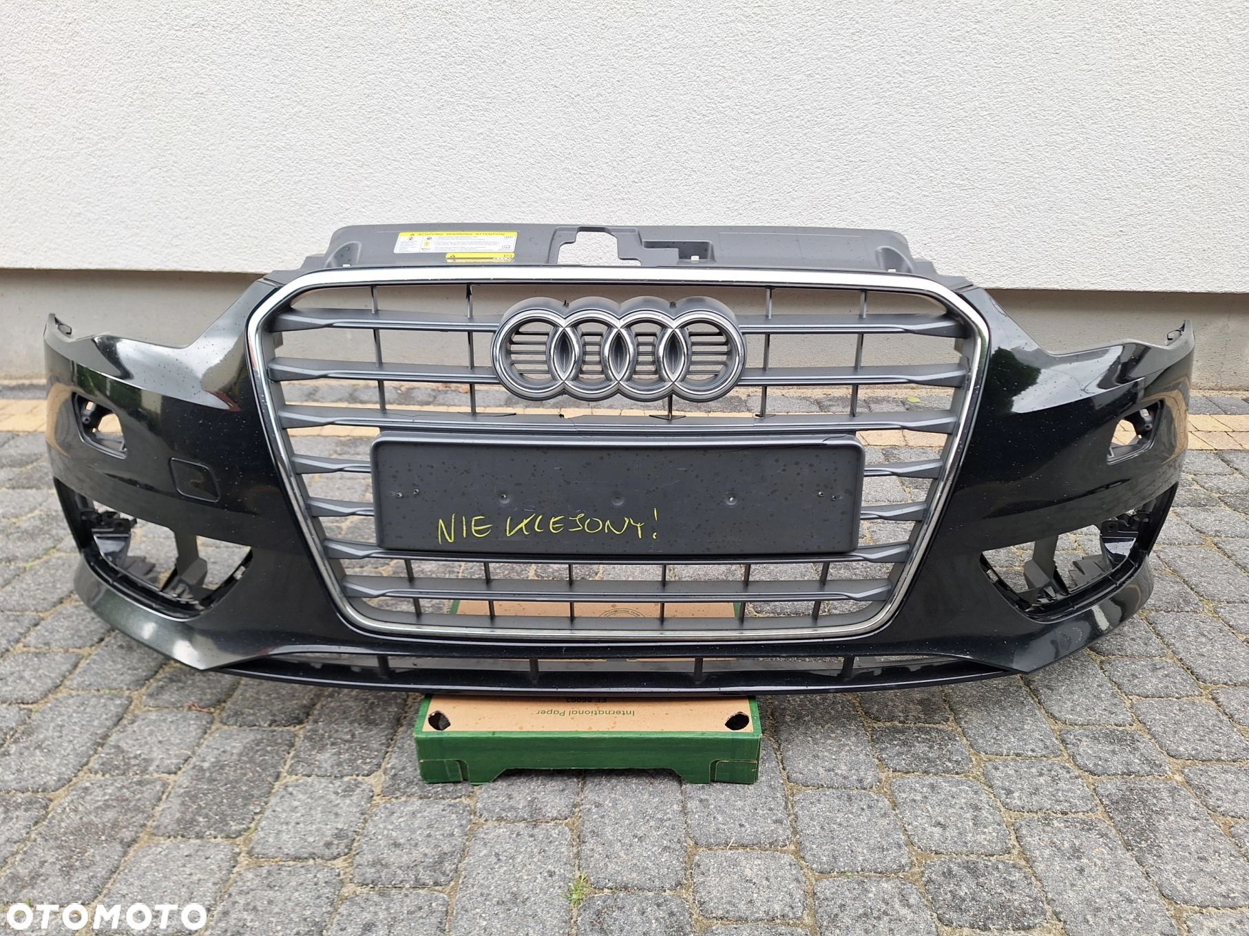 AUDI A3 12-16r 8V3 NIE KLEJONY! ZDERZAK PRZÓD PRZEDNI ORYG. 8V3807437DE WYSYŁKA 24H - 1