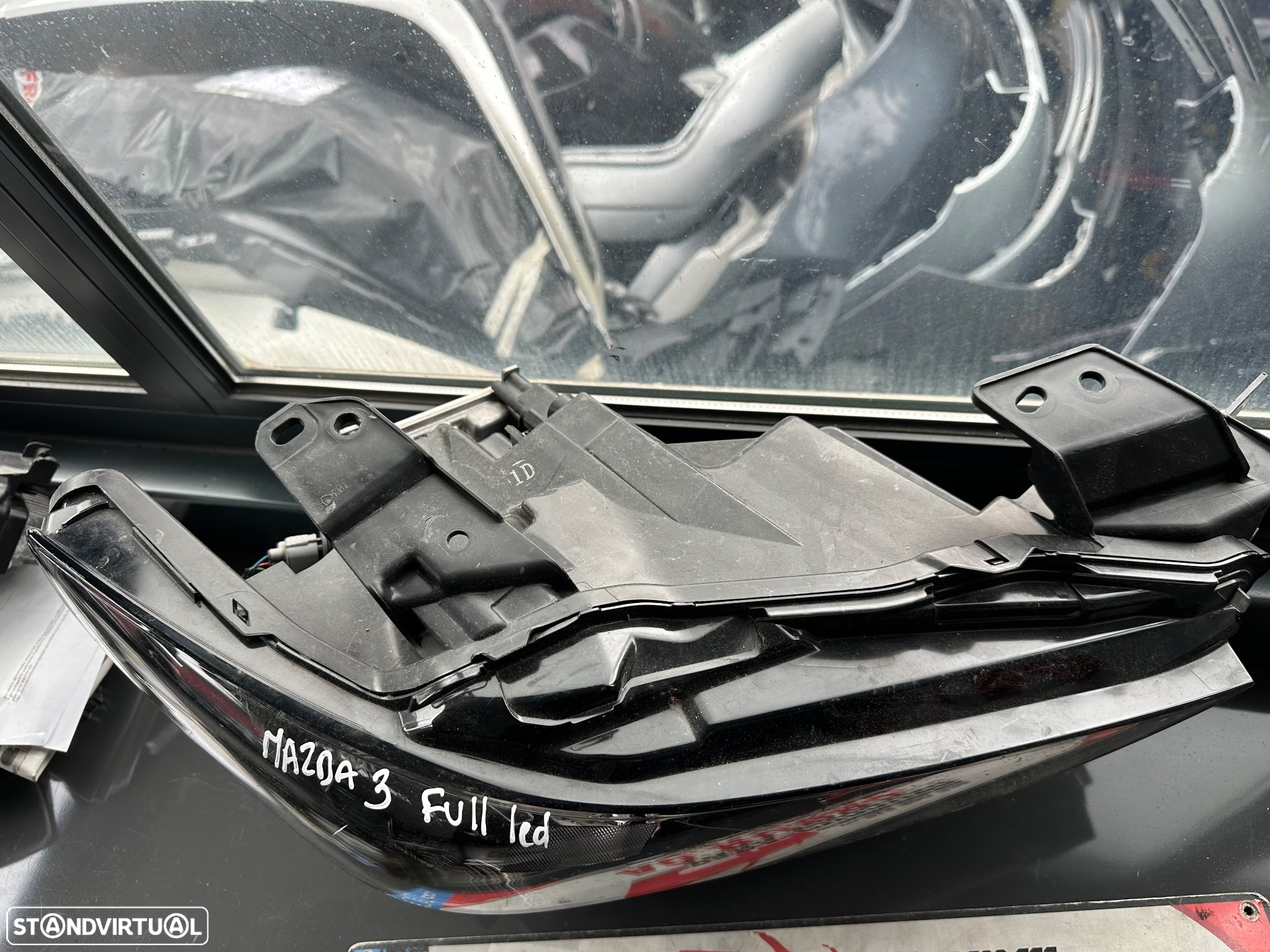 Farol drt Mazda 3 full led - 4