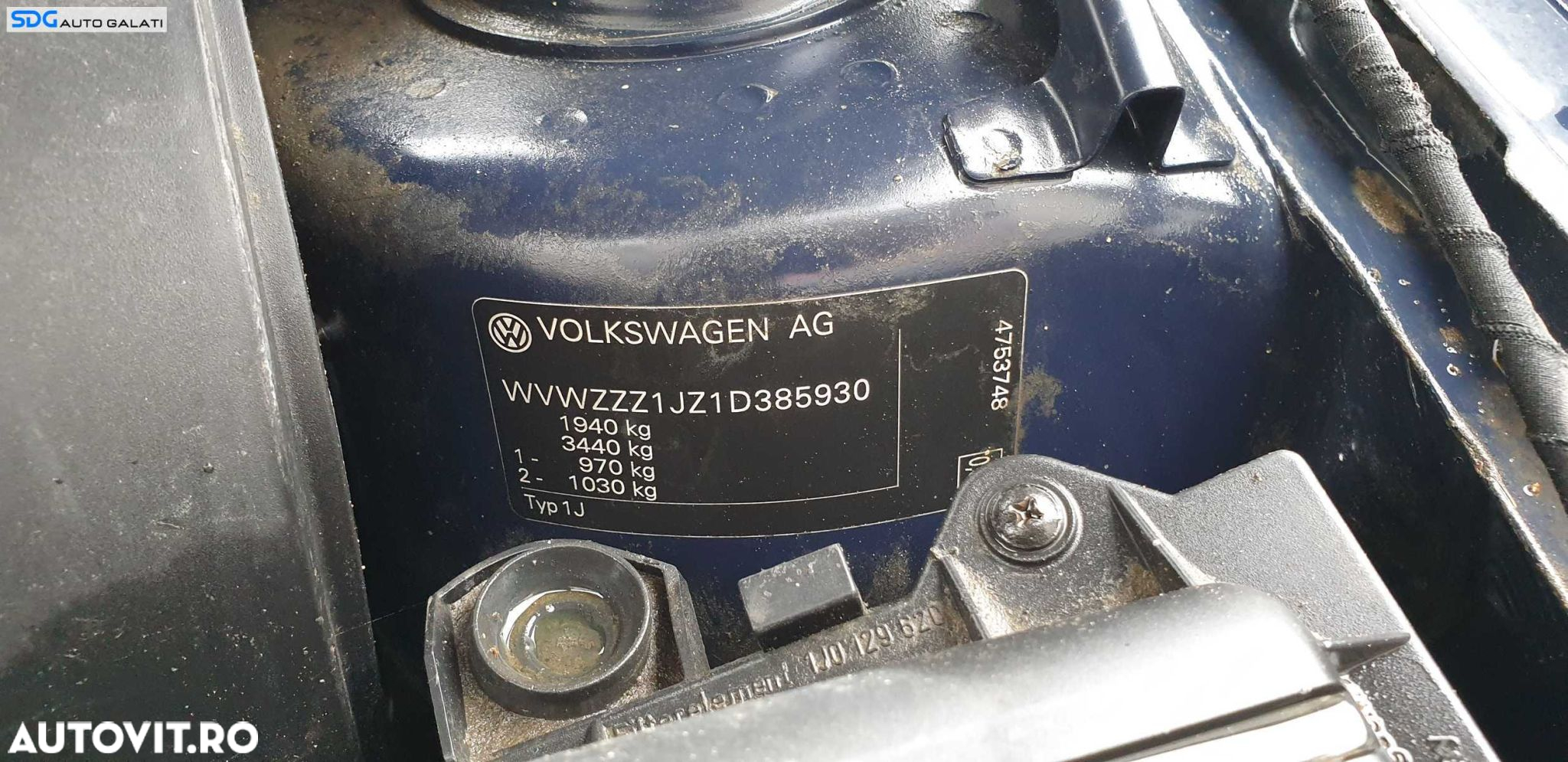 Motor Ambielat Fara Anexe 1.9 TDI AGR 90CP VW Polo 6N 1999 - 2002 - 2