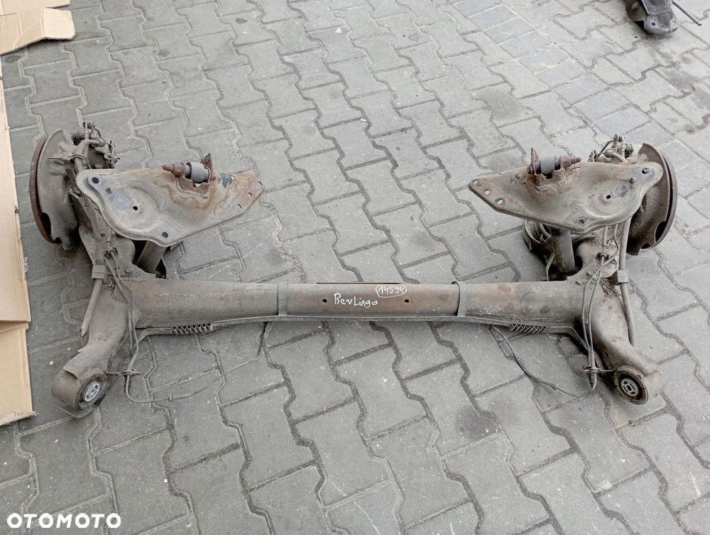 CITROEN BERLINGO PARTNER II 2 III 3 ZAWIESZENIE BELKA TYŁ TYLNE - 1