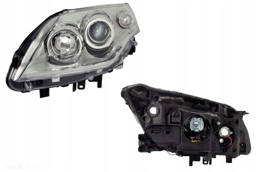 Renault Laguna III Reflektor Główny Lampa Przednia Strona Lewa 603909-E - 4
