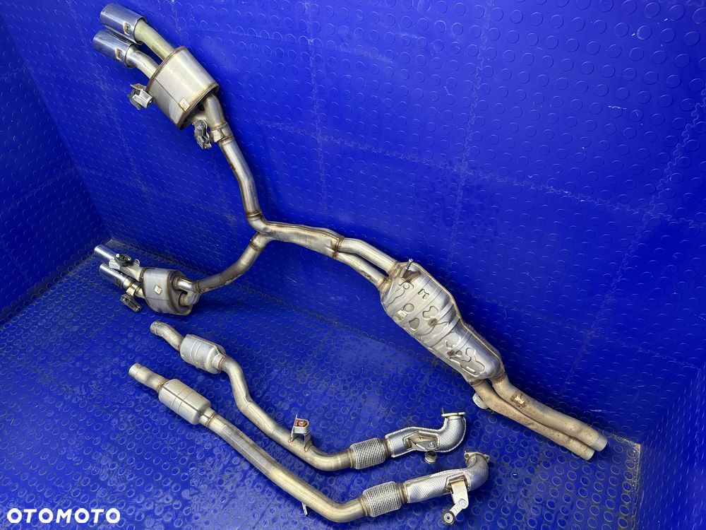 WYDECH tłumik aktywny AUDI A5 S5 F5 B9 3.0 TFSI rura wydechowa OEM 8W0253611B - 8
