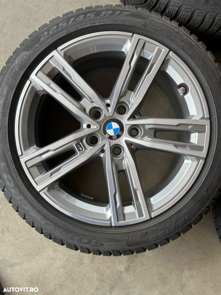 Vând jante originale BMW seria 1 F40 pe 17” cu anvelope de iarnă - 2