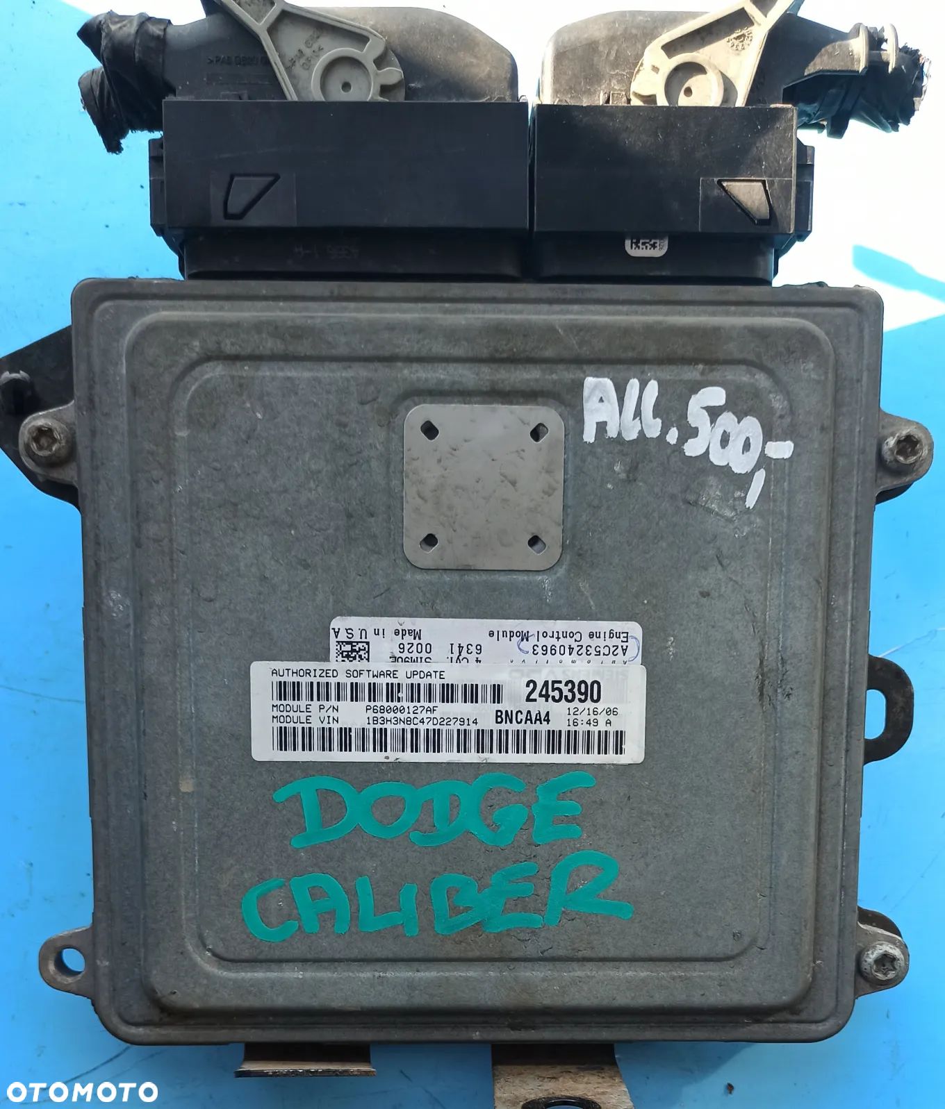 Sterownik Komputer Silnika Dodge Caliber 1.8 P68000127AF - 1