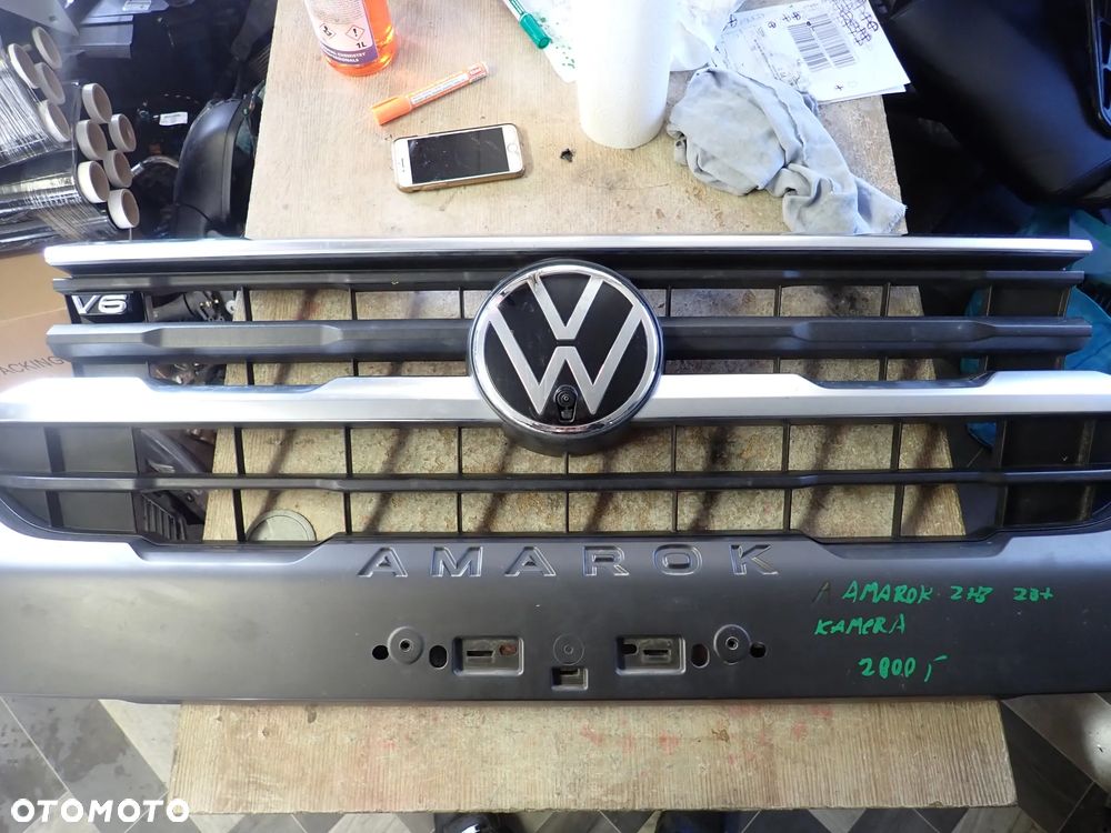VOLKSWAGEN AMAROK 2HJ 23 PRZEDNI GRILL KAMERA - 1