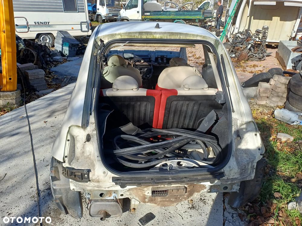 Fiat 500 ćwiartka lewa, prawa, podłużnica, słupek, próg, wanna - 5