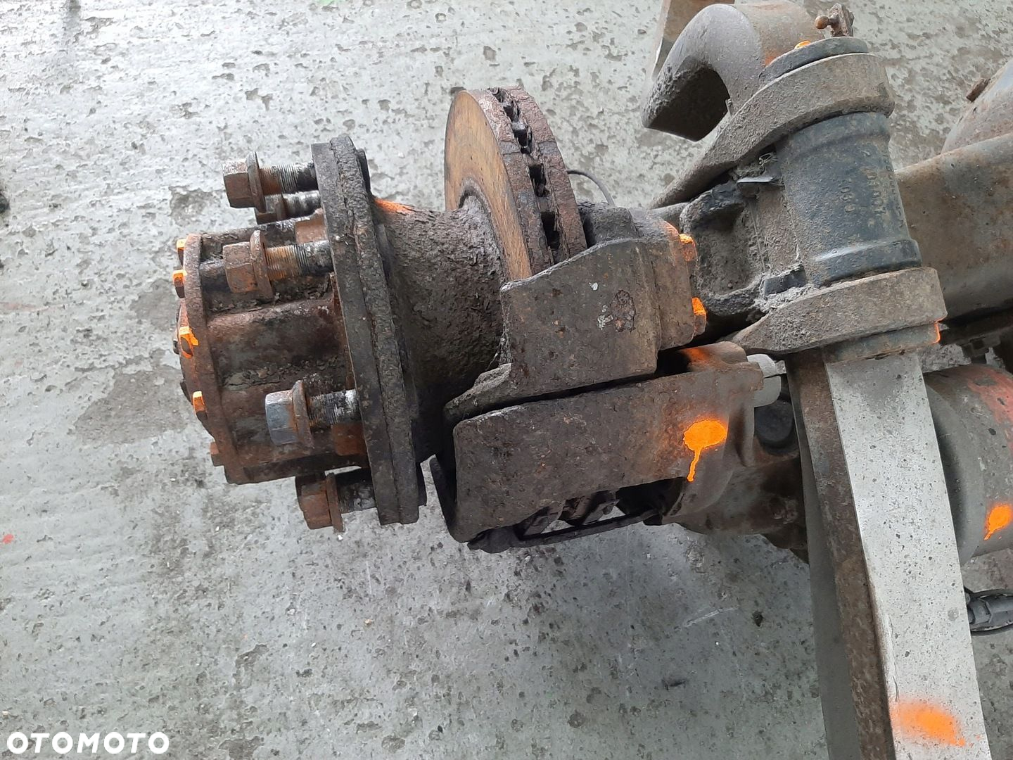 IVECO EUROCARGO EURO 5 5.9L 08R MOST TYL KPL 1/342 MERITOR 1/342 - 7