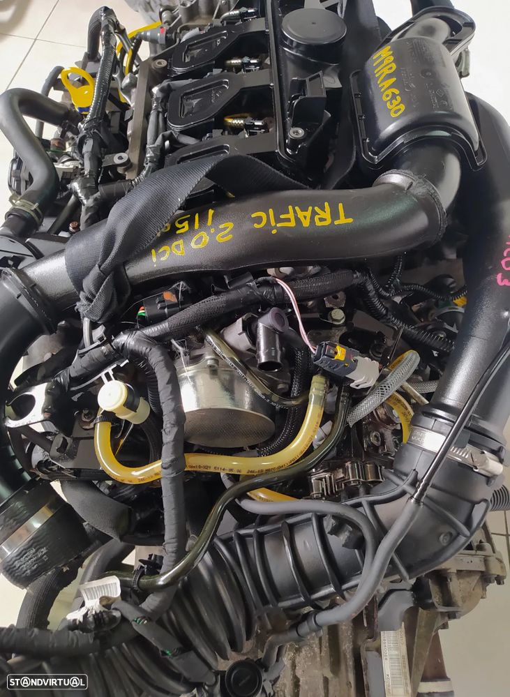 motor Renault Trafic 2.0DCI 115CV M9RA630 M9R630 caixa 6 velocidades PF6024 Nissan Primastar - Opel Vivaro - 6