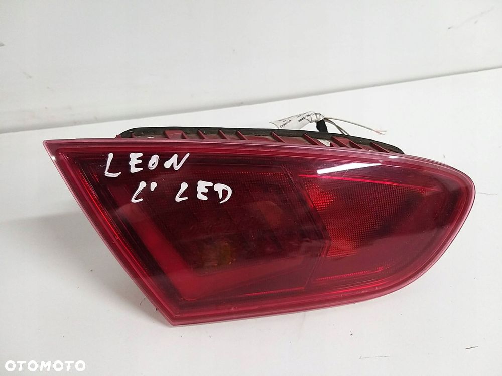 seat leon ii lift fr 9-12r lampa tył lewa w klapę led 1p0945093m - 1