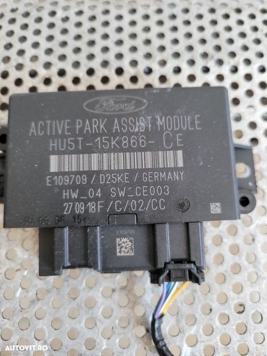 Modul Senzori Parcare Ford Ecosport Fiesta Dupa 2015 Cod HU5T-15K866-CE - 2