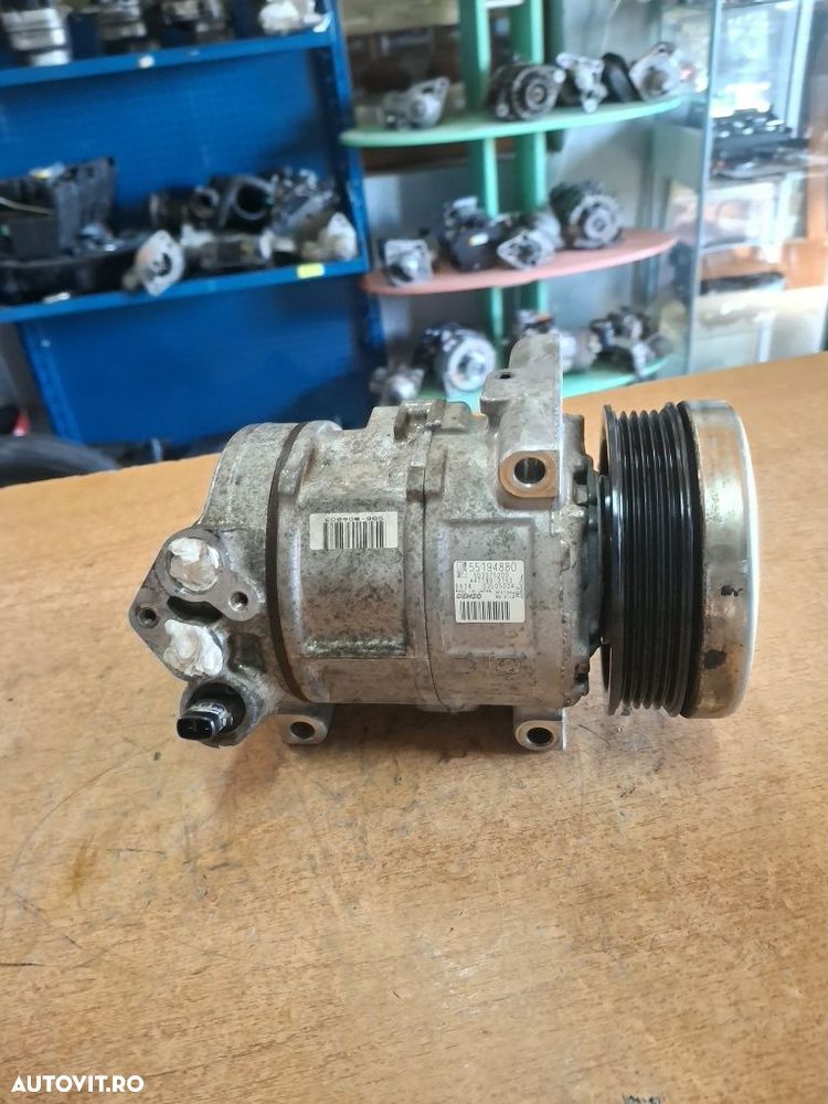 Compresor aer condiționat Fiat Punto Evo Linea DOBLO Mito 1.4 Benzina - 2