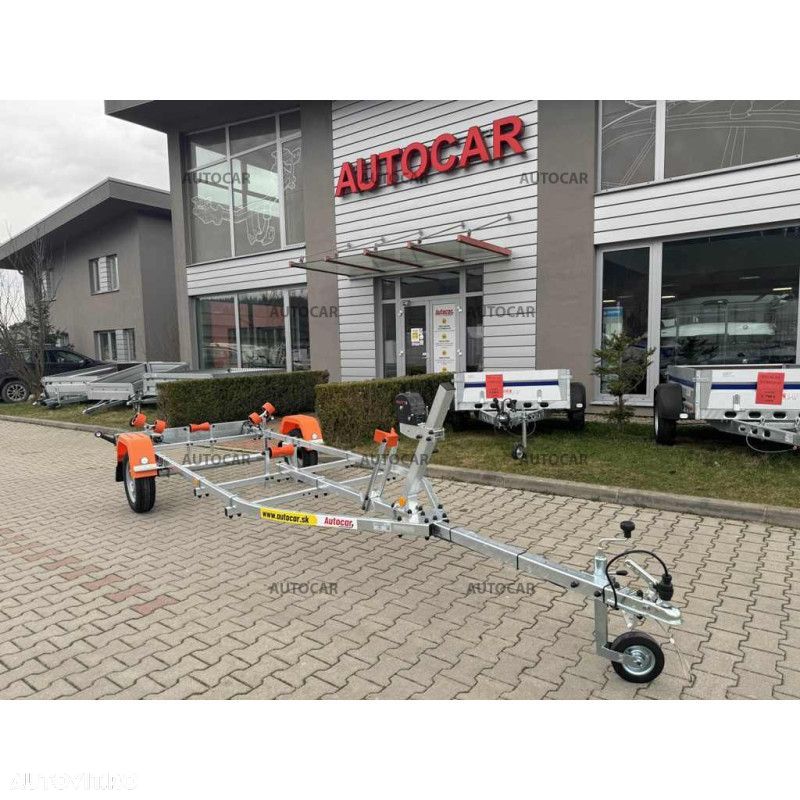Autocar Remorca uniaxiala fara frane pentru barci P750-5,2 Lux - 1