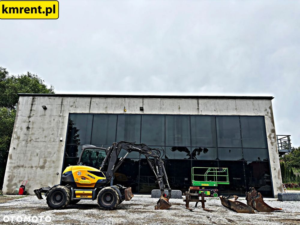 Mecalac 9 MWR KOPARKA KOŁOWA 2019R | 11 MWR, 15 MWR, KOMATSU PW 98, TEREX TW 95 110, WACKER NEUSON 100, YANMAR - 2