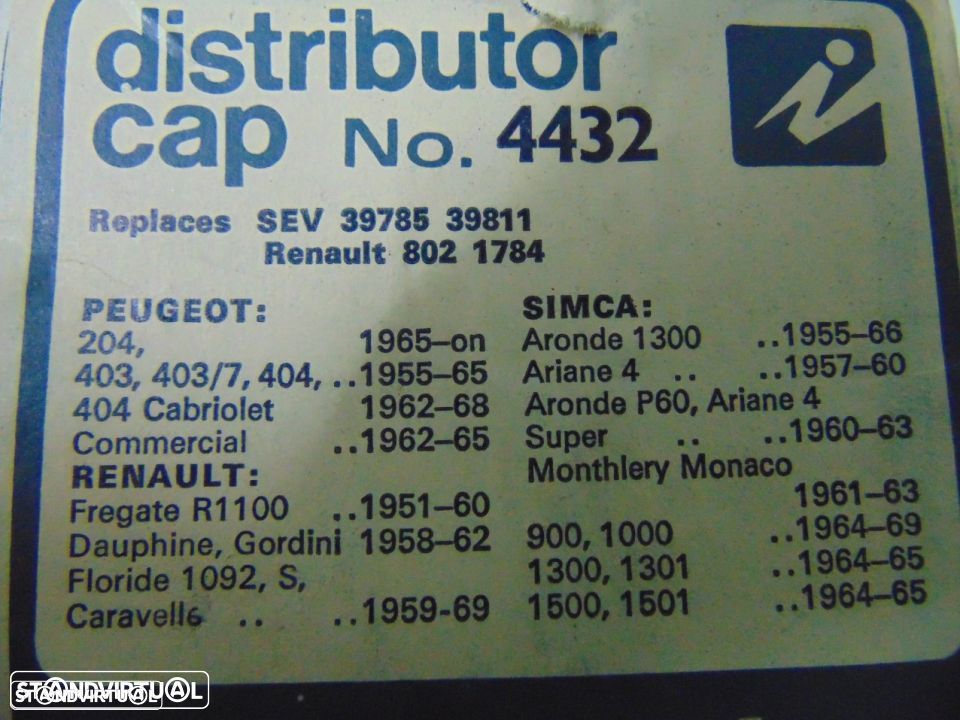 Peugeot 204, 403, 404 e Cobalt, Renault e Simca - anos 60 - 3