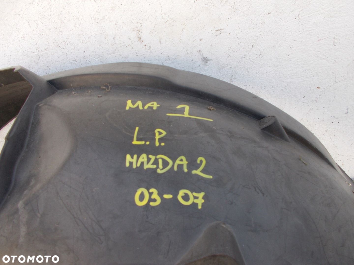MAZDA 2 02-07 DY 3M7116115AE NADKOLE LEWE PRZÓD PRZEDNIE 3M71-16115-AE - 2