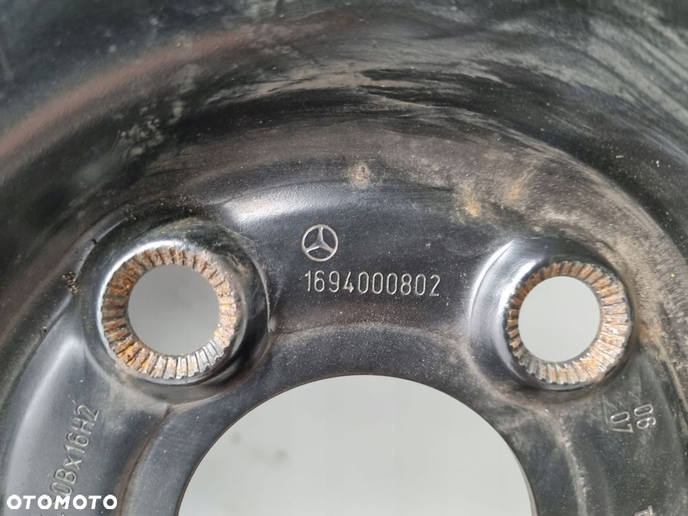 KOŁO DOJAZDOWE Mercedes W169 W245 dojazdówka 125/90 R16 5x112 1694000802 - 3