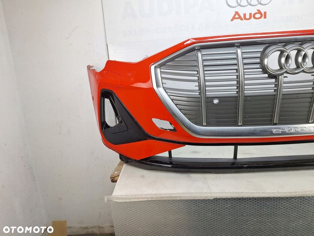 ZDERZAK AUDI -E-TRON 4K 4KE S-LINE ORYGINAŁ OE ASO LIFT PO LIFCIE - 3