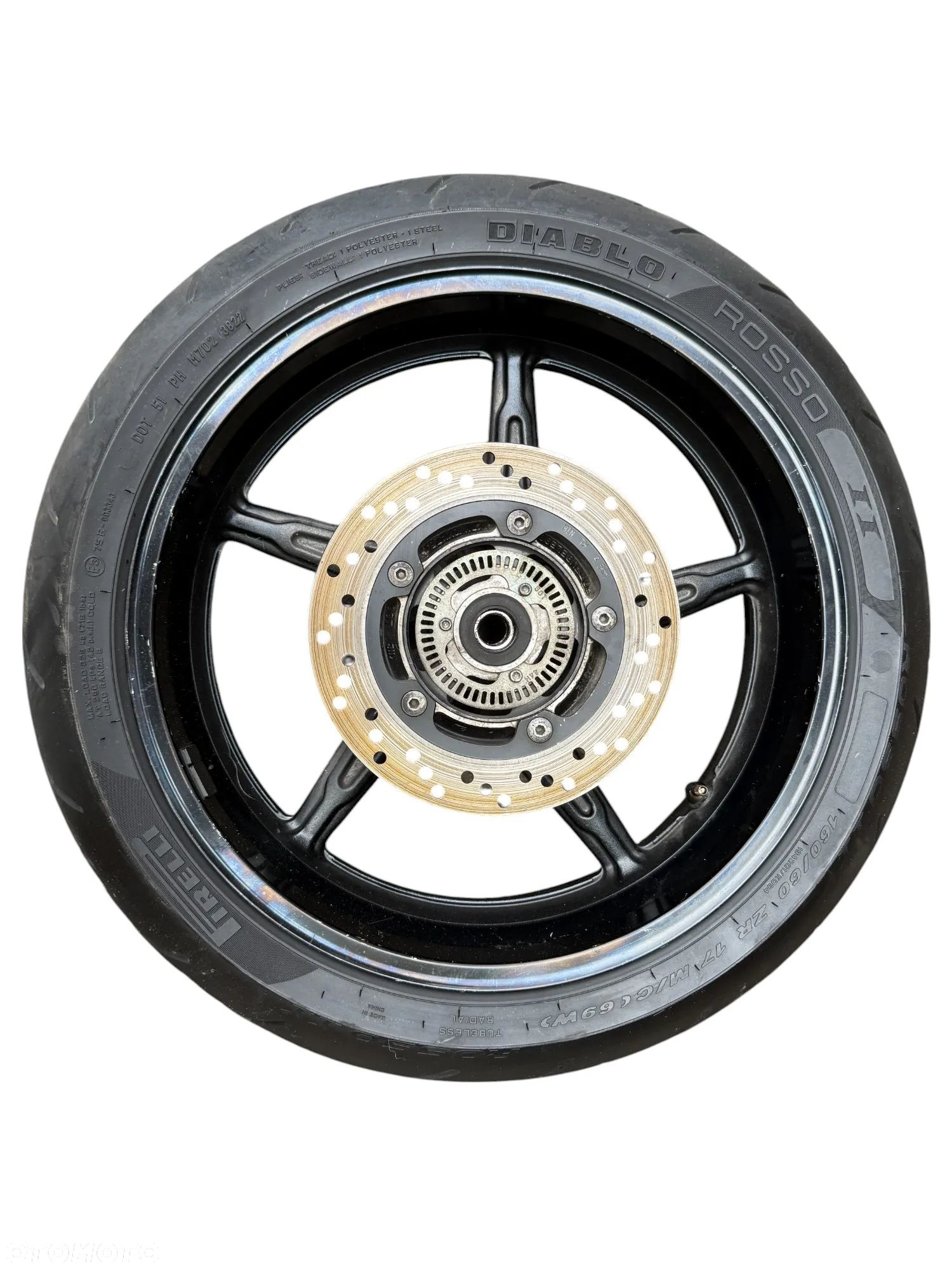 Felga tył  Suzuki SV 650  15-21R  160/60-17 ABS - 1