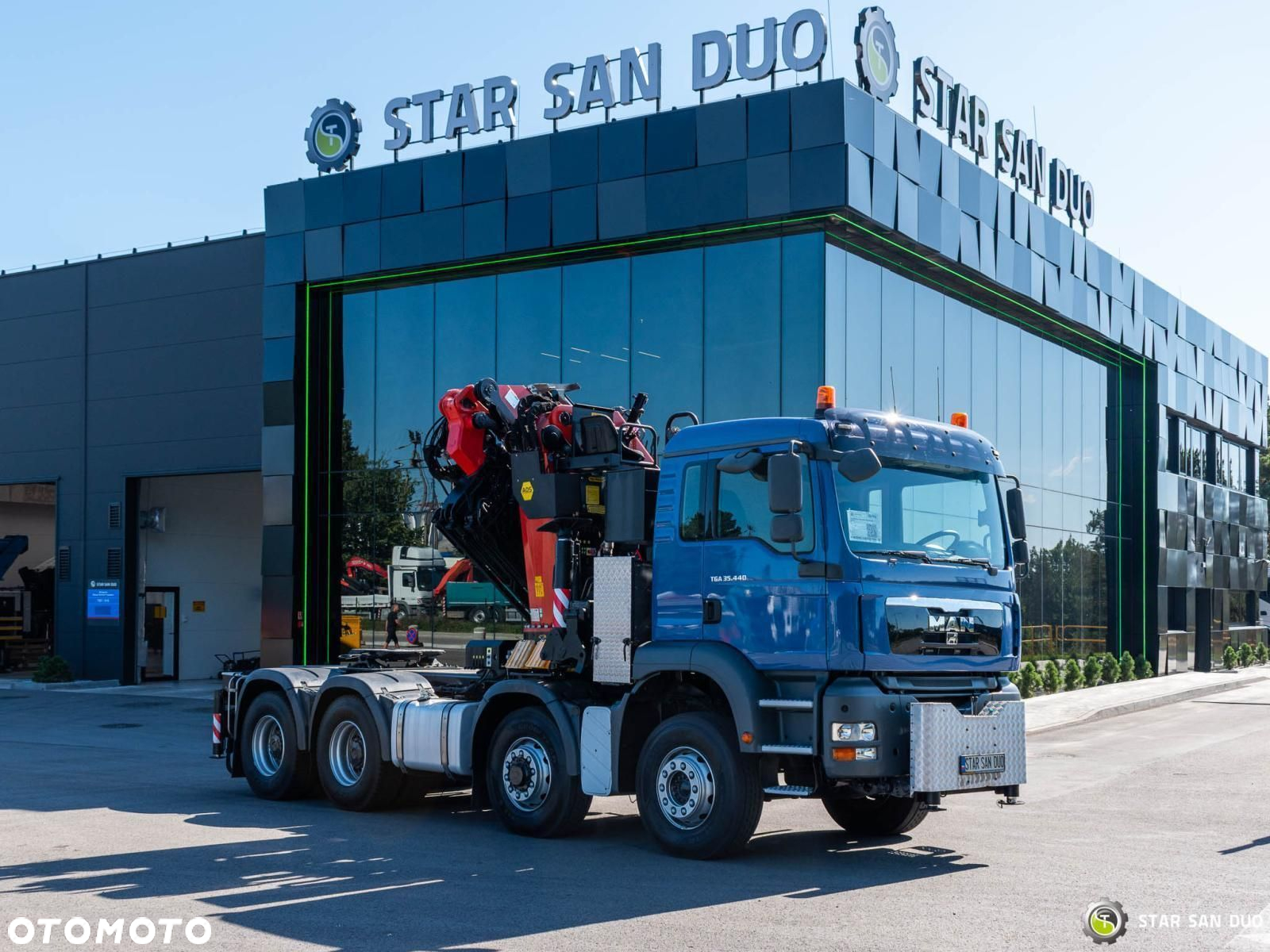 MAN TGA 35.440 8X6H PALFINGER PK 60002 Wciągarka Naczepa Siodło - 10