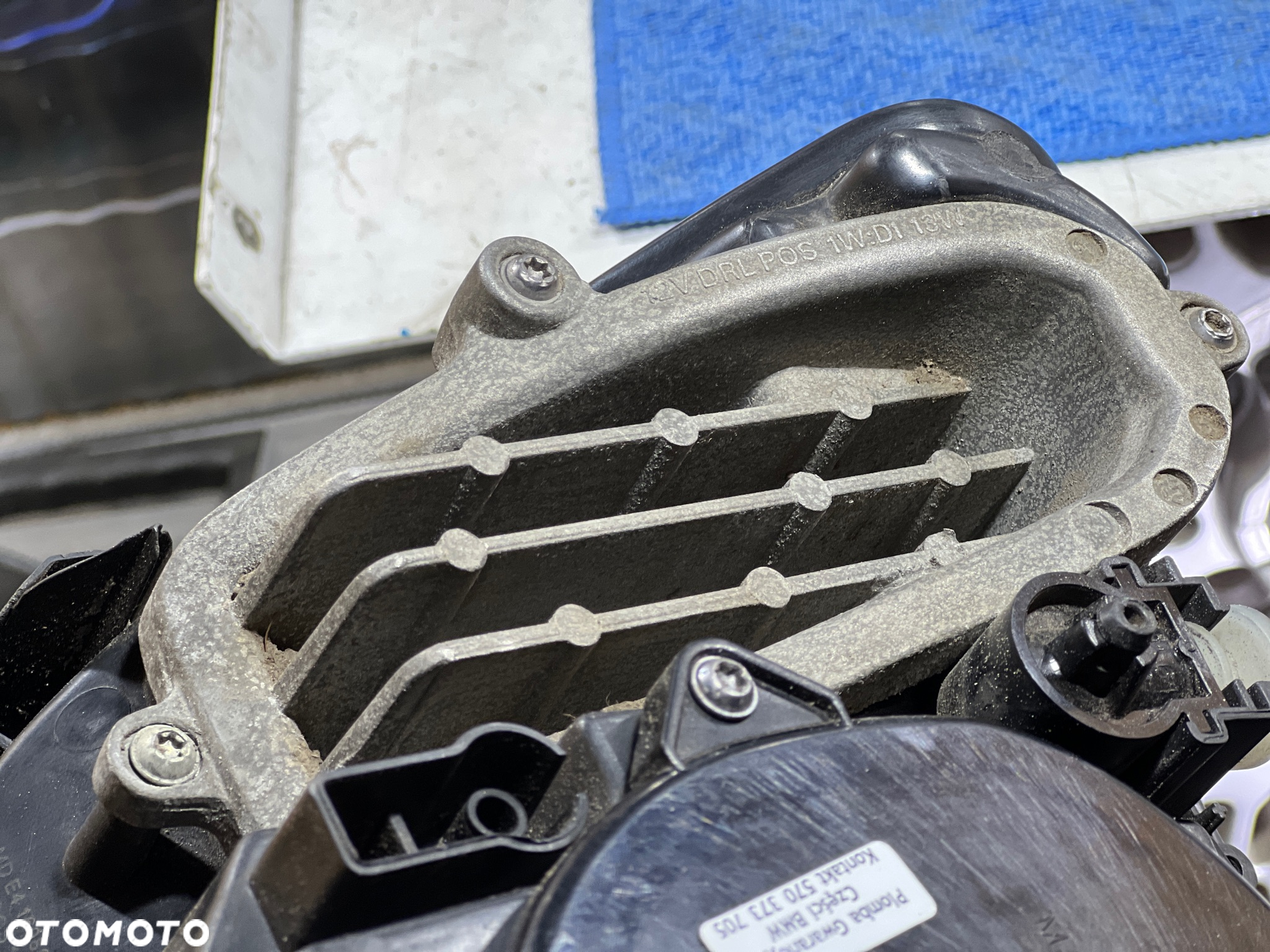 BMW 7 F01 F02  LIFT  REFLEKTOR LEWY LAMPA PRZEDNIA LEWA BI-XENON SKRĘTNA - 14