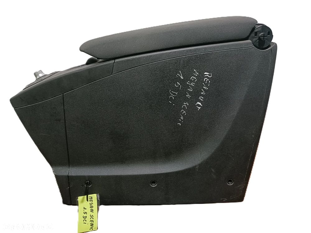 RENAULT MEGANE SCENIC III 09-16 1,5 DCI tunel środkowy podłokietnik z panelem nawigacji  * - 4