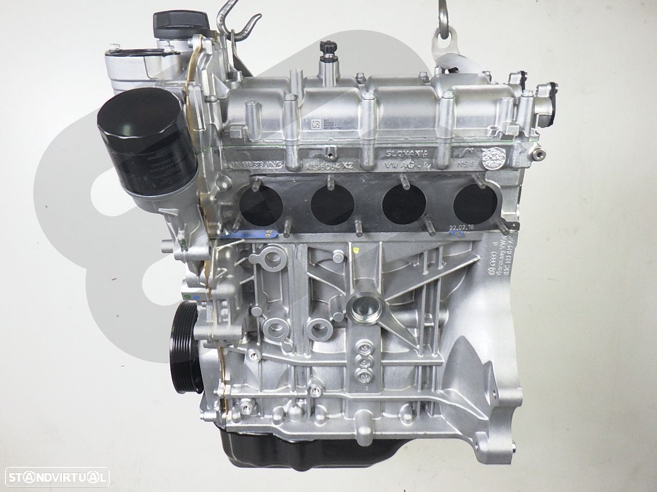 Motor NOVO VW Polo 1.6B/GPL 60KW Ref: CNKA - 1