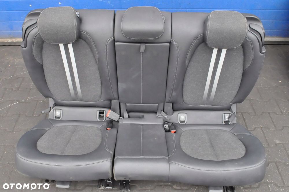 BMW 2 F46 GRAN TOURER PRZEKŁADKA WNĘTRZA FOTELE KANAPA ANGLIK PÓŁSKÓRA - 6