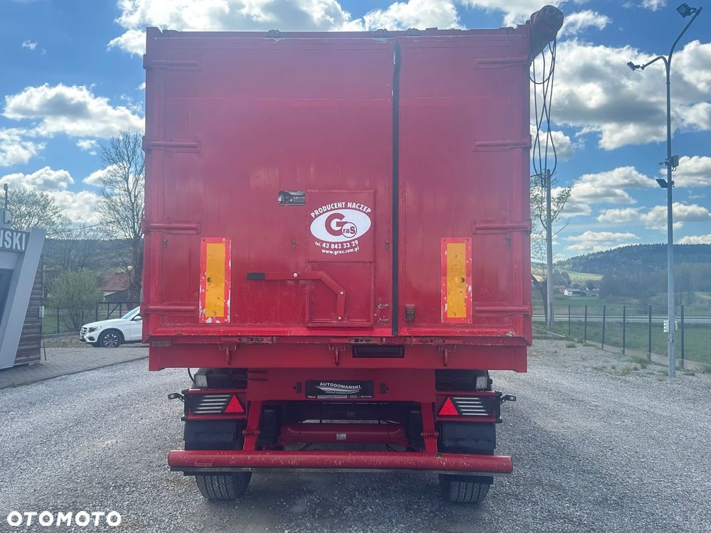 Gras NACZEPA / WYWROTKA / 45M3 / KLAPO- DRZWI / 5980 KG!!! - 10