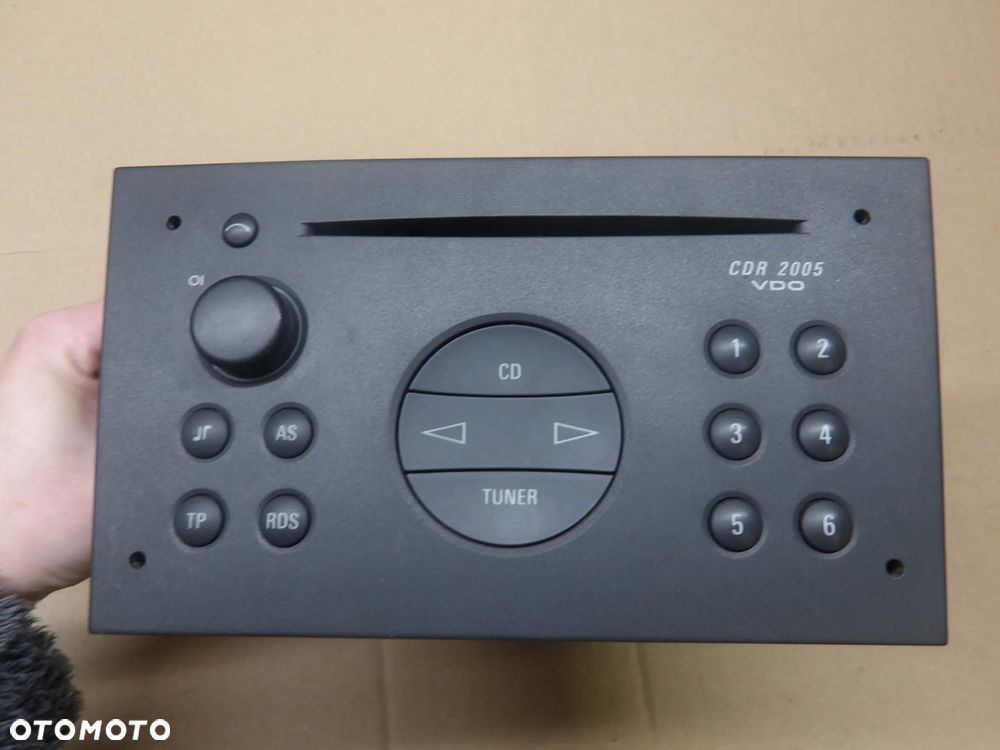 OPEL CORSA C 3D 1.0B RADIO 24469307 - 1