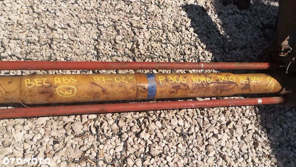 PEUGEOT 306 / 206 / 207 / 106 / PARTNER | CITROEN XSARA PICASSO / BERLINGO / PARTNER BELKA ZAWIESZENIA TYŁ (dostępne 10 sztuk belek zawieszenia) - 14